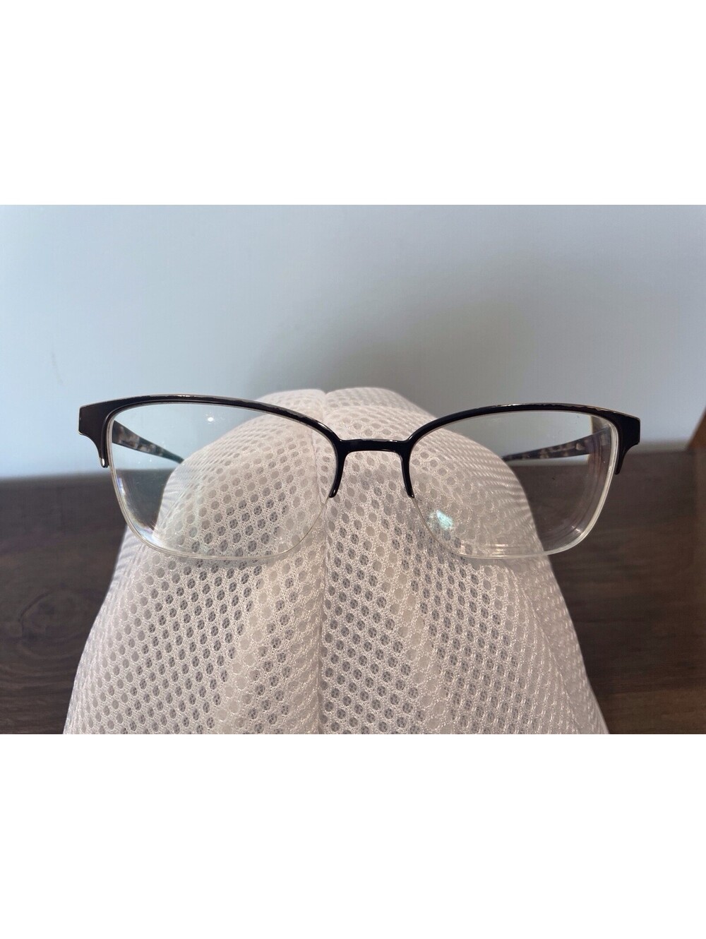 Prada VPR 61X ROU 101 Eyeglasses Frames Tortoise Half Rim DP8003403